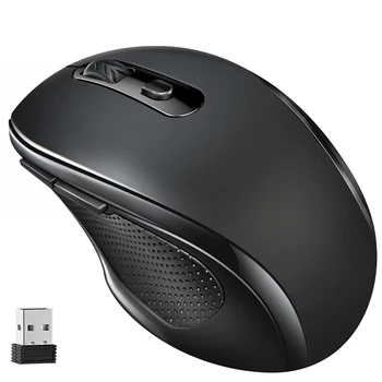 Mysz bezprzewodowa Bts 2.4 G USB odbiornik pracy na odległość 15 m komputerowa ergonomiczna mysz optyczna regulowana mysz 4DPI do laptopa