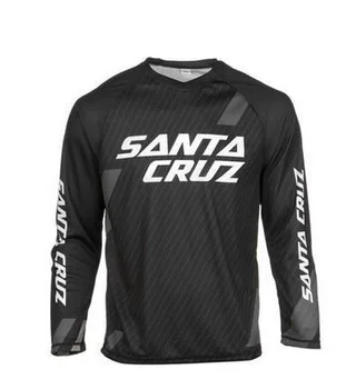 Męskie górskie koszulki RACE FACE Mountain Bike MTB koszule Offroad DH motocykl Jersey motocross odzież sportowa BMX odzież