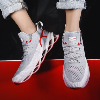 Męskie sportowe buty do biegania jogging buty do biegania dla mężczyzn w 2020 moda casual walking buty tenisowe antypoślizgowe obuwie sportowe ostrze buty