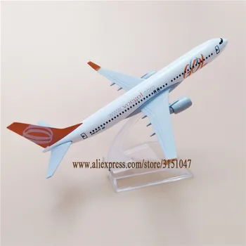 NEW Air Brazil GOL Voegol B737 Boeing 737-800 Airlines Airplane Model Alloy Metal Model Plane Diecast Aircraft 16cm Gift