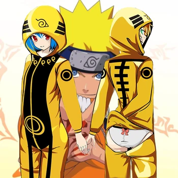 Naruto Akatsuki Anime Piżamy Uchiha Itachi Halloween Cosplay Kostium Z Kapturem Kombinezony Flanelowe Domowe Piżama Kombinezon Unisex