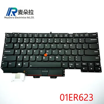 Nowa oryginalna amerykańska angielska klawiatura z podświetleniem dla Lenovo Thinkpad X1 Carbon 5th Gen 5 20K3 20K4 backlight Teclado 01ER623 SN20M08031