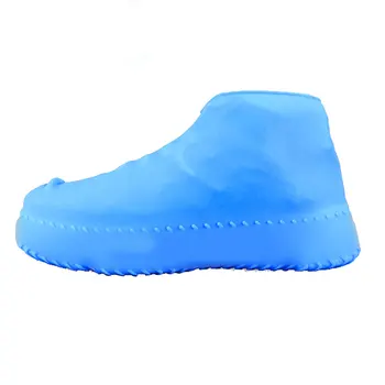 Nowe wodoodporne ochraniacze na obuwie, jazda na Rowerze deszcz wielokrotnego użytku silikonowe elastyczne antypoślizgowe zabezpieczenia na zewnątrz XD88