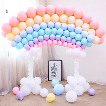 Nowy 5-calowy 100 szt./lot cukierki makaronu lateksowe balony hel balon do przyjęcia, Ślub, urodziny dla dzieci zabawki Globos dobrej jakości