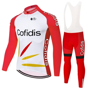 Nowy Cofidis jazda na rowerze Jersey 2020 lato wiosna uniforme ropa ciclismo hombre quick dry 20D gel pad męskie rowerowe spodnie