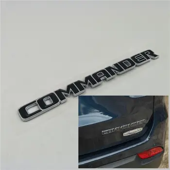 Nowy Jeep Commander 4x4 tylna pokrywa bagażnika z logo ogon logo znak tabliczka 240*20 mm