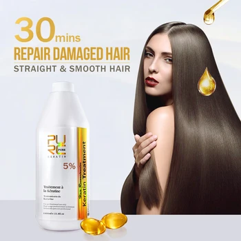 Nowy brazylijska keratyna naprawa uszkodzonych włosów 5% formlain 1000 ml czystej keratyny włosów leczenie cheeper cena hurtowa i OEM 11.11