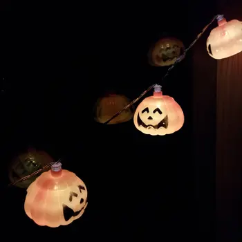 Nowy wielu yea Jack-o-latarnie z dyni baterie do Halloween, Christmas party wodoodporny led ciągi światła latarki