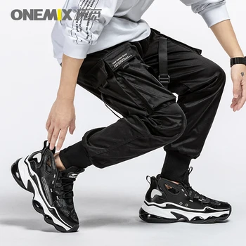 ONEMIX buty sportowe mężczyźni bardzo lekki oddychający człowiek siatki lekkie buty do biegania męskie kobieta wzrost wysokości kobiety bieganie tata buty