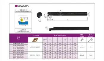 OYYU 25 mm SDWCR SDWCL wewnętrzny tokarka palnik cylindryczny S25S-SDWCR11 S25S-SDWCL11 tokarskich uchwyt narzędzia wstawiania altana