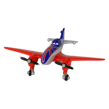Oryginalne Samoloty Disney Pixar Dusty Crophopper El Chupacabra Skipper Ripslinger Metal maszyny do odlewu Model Plane Toy for Children