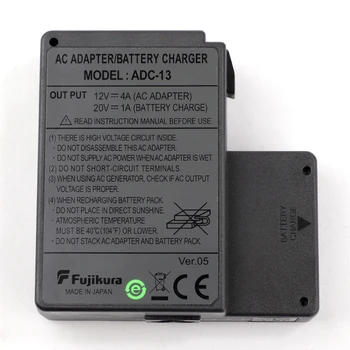 Oryginalny ADC-13 Battery Charger AC Adapter for 60s FSM-60S 62s 18S Fusion Splicer BTR-08 Battery Adapter