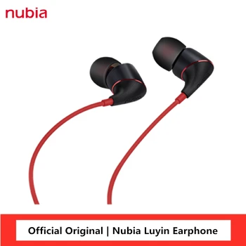 Oryginalny ZTE Nubia słuchawki Трехкнопочные słuchawki przewodowe podłodze-w-ucho zestaw słuchawkowy z mikrofonem, dźwięk gry, zestaw słuchawkowy, telefon