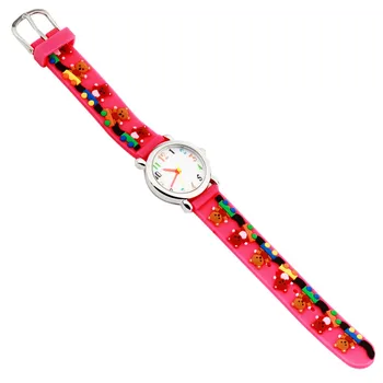 PENGNATATE dziecięce zegarki dla chłopców, dziewcząt sprzedaż kreskówki zegarek silikonowy ładny prezent dzieci kwarcowy zegarek zegarki na rękę bransoletka dziewczyna