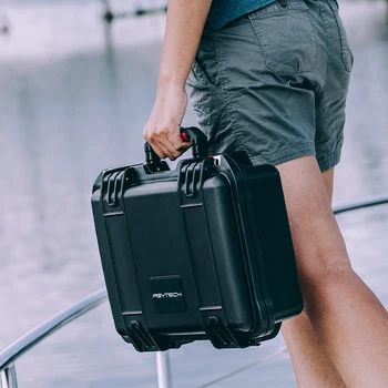 PGYTECH dla DJI MAVIC AIR 2 Safety Carrying Case wodoodporny walizka Hard Shell bag torba