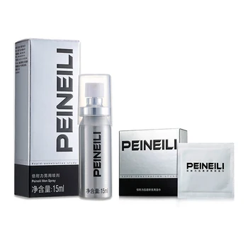 Peineili Sex Delay Spray for Men Anti Preventive Ejaculation Prolong 60 minut na powiększanie penisa tabletki + 12 szt.