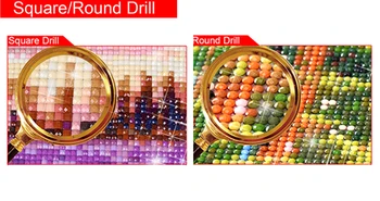 Pełna 5D Diy Square/Round Daimond Paintings Dinosaur World 3D Diamond Painting cyrkonie wzory haft D6