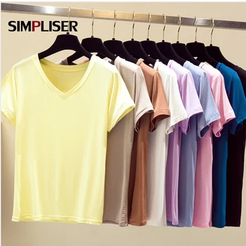 Plus rozmiar 4XL 5XL temat trójniki miękkie bawełniane Damskie koszulki fioletowy różowy żółty damskie topy 2020 letnia modne ubrania