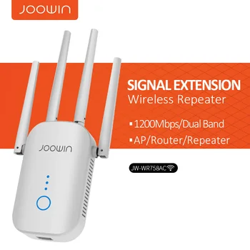 Potężny 1200 Mbit / s bezprzewodowa Wi-Fi extender Wi-Fi repeater/router dual-band 2,4 i 5,8 Ghz 4 antena Wi-fi na odległość wzmacniacz sygnału