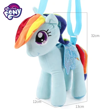 Prawdziwa My Little Pony Pluszowe Lalki Zabawki Księżniczka Anime Pluszowy Nadziewane Jednorożec Tęcza Koń Dzieci Dzieci Dziewczyny Prezent Urodzinowy