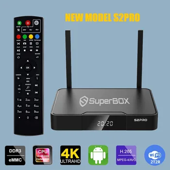 [Prawdziwy]najlepszy Superbox S2 Pro&S1 Pro Smart TV Box 6K Set top box 2GB+16GB ram stosuje się do USA Kanada ameryka Łacińska, ameryka Meksyk
