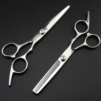 Profesjonalne 6 calowe nożyczki do włosów fryzjer филировочные nożyczki Nożyczki dla mężczyzn lub dzieci