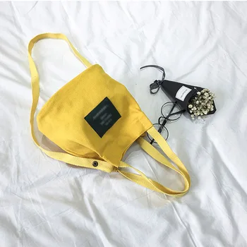 Płótno korea moda torba na ramię mała torba kurierska Luksusowe Torebki damskie torebki markowe kanały kablowe, portfele i torby