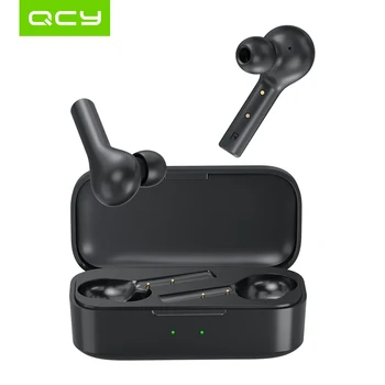 QCY T5pro bezprzewodowe słuchawki Bluetooth 5.0 TWS słuchawki mini niewiem 3D HiFi stereo