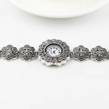 QINGXIYA damskie zegarki marki luksusowe moda casual damskie zegarek kobiet zegarek kwarcowy diament Lady srebrny bransoletka zegarek kobiet