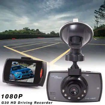 Rejestrator samochodowy kamera G30 rejestrator jazdy Full HD 1080P 140 stopni wideo kreska noktowizor szerokokątny rejestrator parking deska rozdzielcza