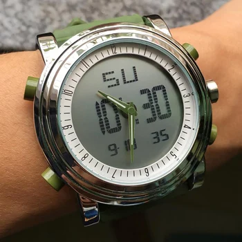 Relogio Masculino SINOBI Men Digital Watch Man Chronograph zegarek Kwarcowy wodoodporne zegarki sportowe do biegania+zestaw skórzanych pasków