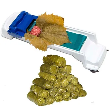 Roślinny Mięso Walcowane Narzędzia Kreatywne Plastik Sushi Maszyna Winogron Nadziewane Kapusta Liście Praktyczna Kuchnia Domowa Ptak Gadżety