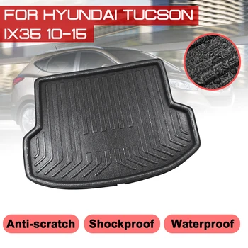 Samochodowy mata dywan tylny bagażnik anty-maseczka Pokrywa do Hyundai Tucson IX35 2010 2011 2012 2013