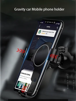 Samochodowy uchwyt do telefonu w samochodzie Air Vent Mount Stand No Magnetic Mobile Holder for iPhone Xs X 8 7 samsung s8 s9 s10 huewei smartphone