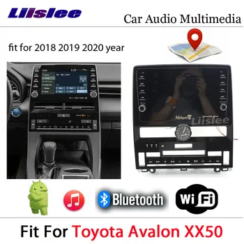 Samochodowy zestaw multimedialny DVD-odtwarzacz Android Toyota Avalon XX50 2018~2020 Radio stereo audio video Carplay mapa GPS system nawigacji