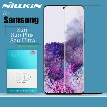 Samsung Samsung Galaxy S20 Plus S20 Ultra Glass Screen Protector Nillkin 3D Full Coverage Safety hartowane szkło do Samsung S20 S20+