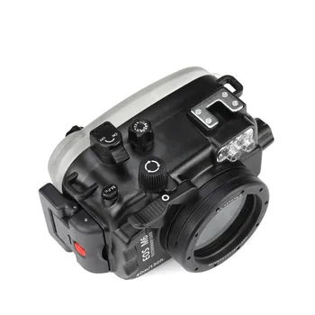 SeaFrogs 40m/130ft Underwater Diving Camera Housing Case For Canon EOS M6 22mm Lens Wodoodporny Camera Bag For Canon EOS M6 22mm