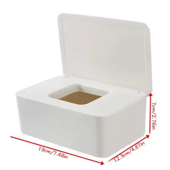 Skrzynia tkaniny chusteczki dozownik uchwyt suchej i wilgotnej ściereczki etui pudełko na chusteczki Chusteczki pudełko do przechowywania uchwyt na pojemnik MJ80611
