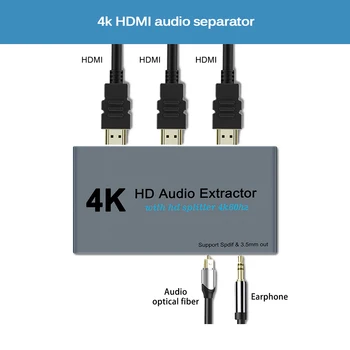 Splitter HDMI 1 In 2 Out 1080p 4K 1x2 HDCP Stripper 4D Switcher 2 Port Hub dla HDTV, DVD, PS3, Xbox TV BOX Monitor