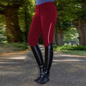 Spodnie damskie średnia talia konne spodnie jednolity kolor chudy jazda konna, sportowe spodnie damskie biegacze sportowe spodnie kobiety ropa mujer 2020