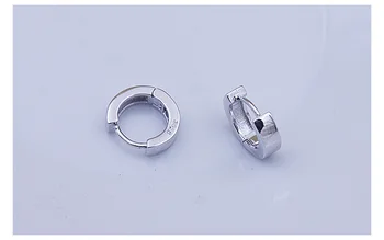 Srebro próby 925 moda ultra-małe kości ucha Łuk w kształcie litery powoduje pierścień mini koło ucha klamra prosty dziki trend kobiety mężczyźni ucho Jewe