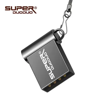 Superduoduo mini usb flash drive 64gb capacity assurance pendrive 32gb tiny flash usb stick 16gb, 8gb, 4gb pen drive thumbdrive
