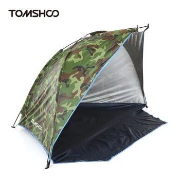 TOMSHOO Outdoor Tents Sports Sunshade Tent for Fishing Picnic Beach Park Camping Hiking Lightweight with carry bag storage tools