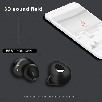 TWS słuchawki Bluetooth, słuchawki True Wireless stereo słuchawki w uchu zestaw słuchawkowy słuchawki sportowe słuchawki Bluetooth
