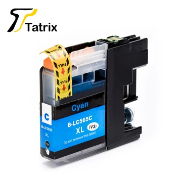 Tatrix 4PK dla Brother LC569 LC565 kompatybilny z tonerem LC569XL LC565XL do drukarki Brother MFC-J3520 MFC-J3720