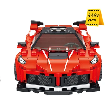 Technic Bricks Famous City Racing Cars Set Hot Building Blocks Racer Vehicles New Speed Champions Supercar Toys Gifts for Kids