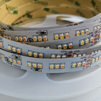 Tri-tone light LED Strip Light DC 24V 252 pcs led/m 2216 SMD LED 1800K 4000K 6500K High Brightness led flexible light strip