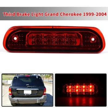 Trzecie światło stop led 3-ci stop-sygnał wysokiej mocowanie stop-sygnał dla Jeep Grand Cherokee 1999-2004 Czerwony obiektyw 55155140