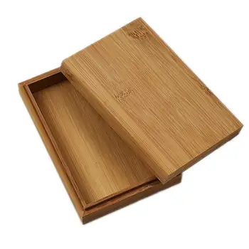 Twórczy drewniane pudełko do przechowywania herbaty bambus opakowaniu dwusuwowy przełącznik tenis mała biżuteria wykończeniowe pocztowej
