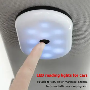USB akumulator magnetyczna lampa do czytania elastyczny ekran multi-touch design wbudowana bateria litowa lampka nocna do sypialni, łazienki samochodu